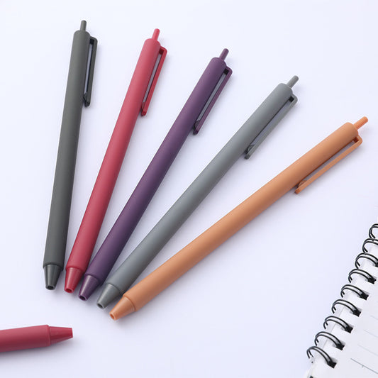 Click Gel Pen - Multicolor Ballpoint Pen, Minimalist Japanese INS Style