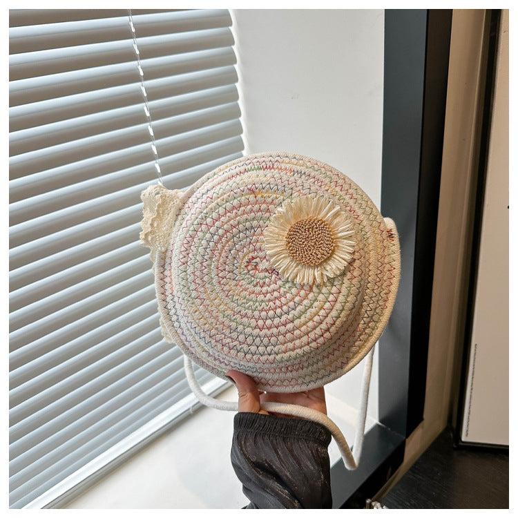 Round Straw Bag