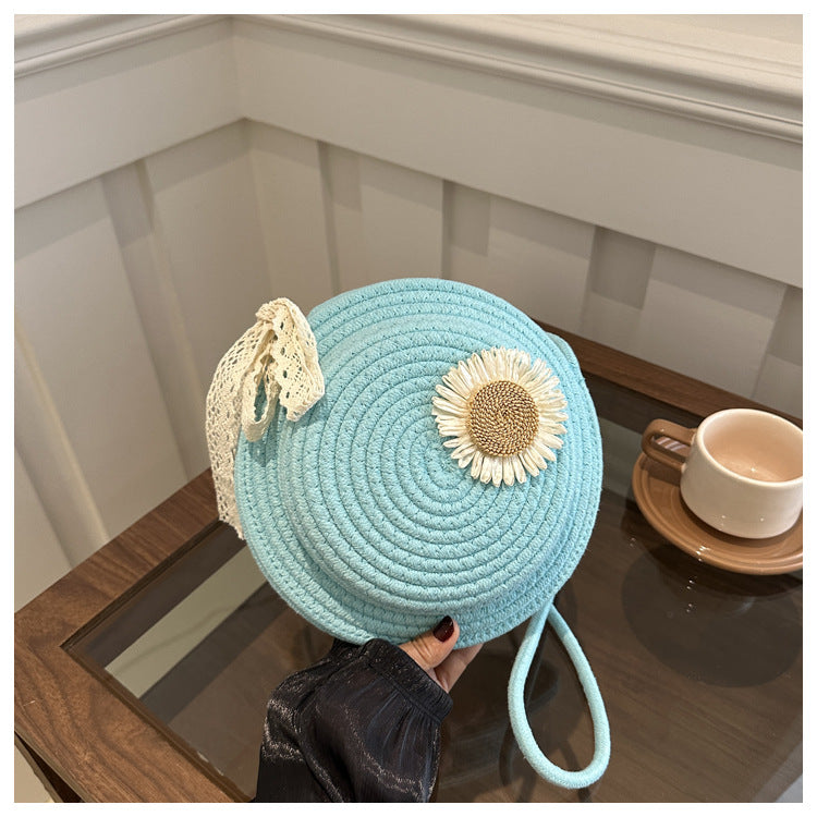 Round Straw Bag