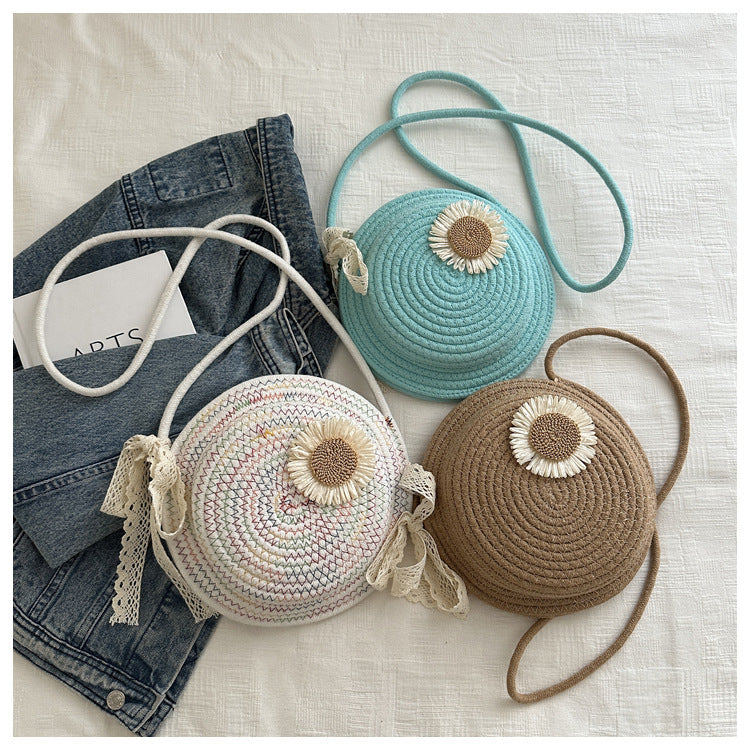 Round Straw Bag