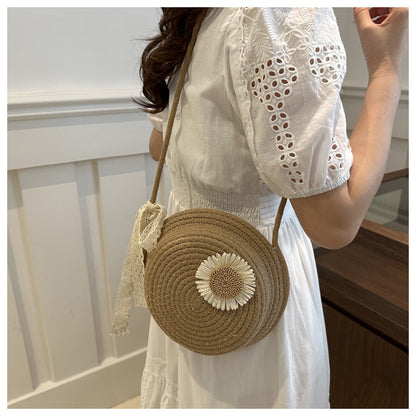 Round Straw Bag