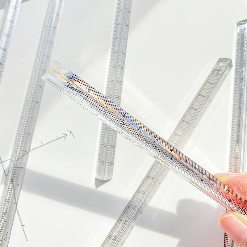 15 cm Plastic Ruler - Clear Markings for Precise Measurement