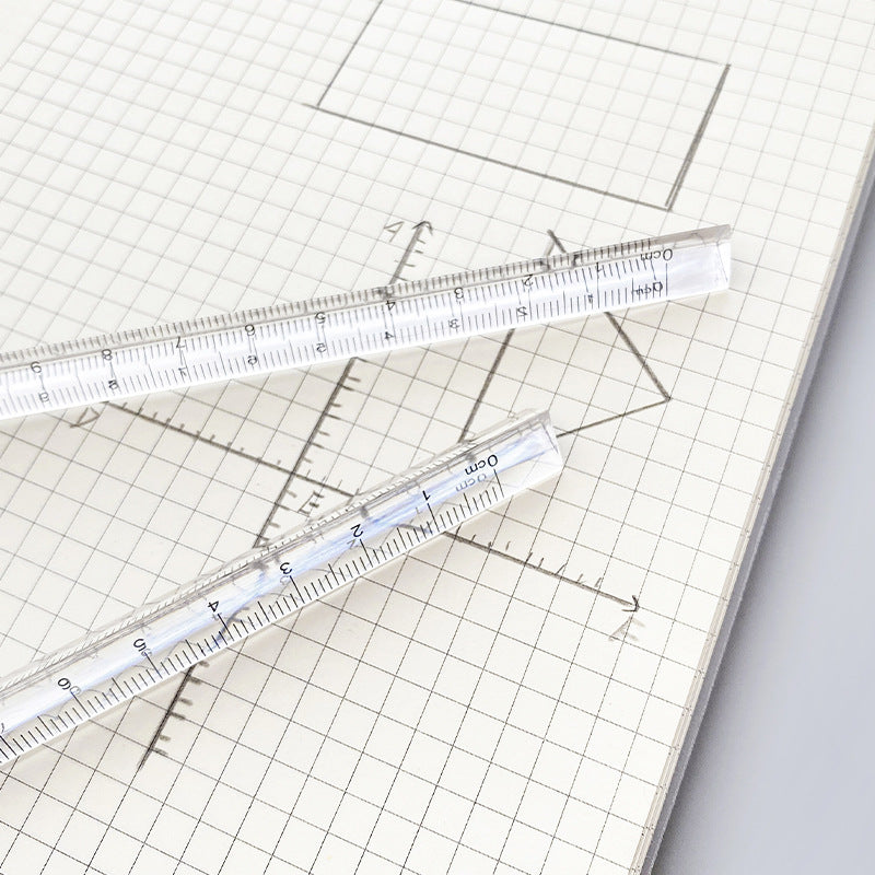 15 cm Plastic Ruler - Clear Markings for Precise Measurement