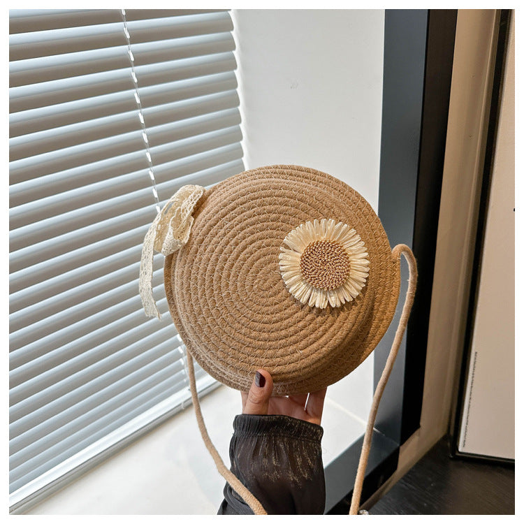 Round Straw Bag