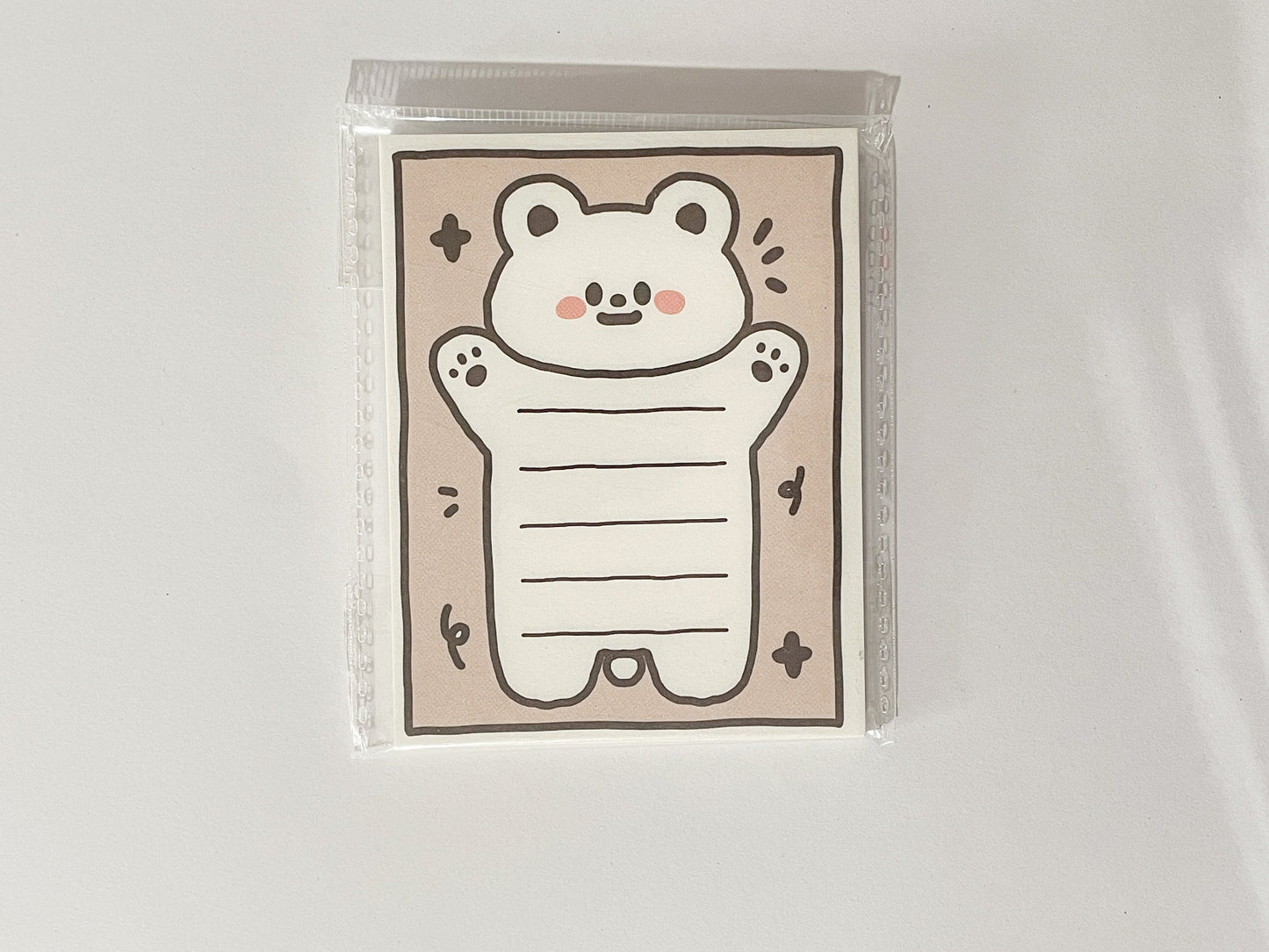 Cute Cartoon Animal Sticky Notes