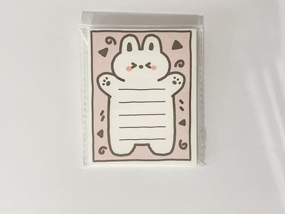 Cute Cartoon Animal Sticky Notes